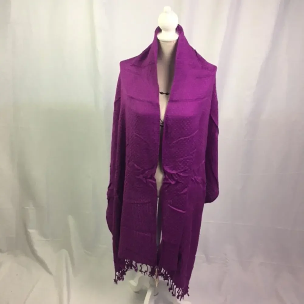Collection 18 Basket Weave Pashmina Melrose 21x72
